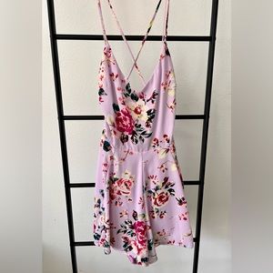 Express Floral Romper